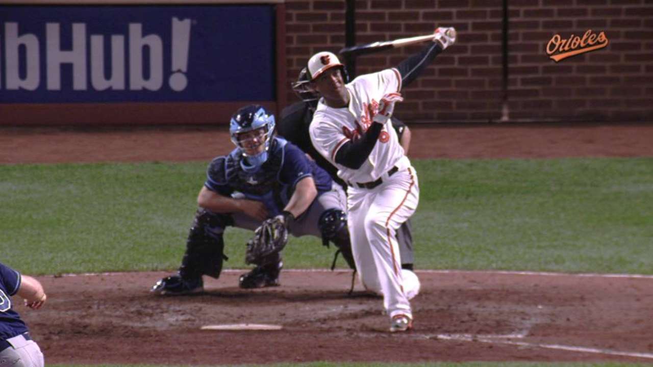 Schoop's game-tying home run