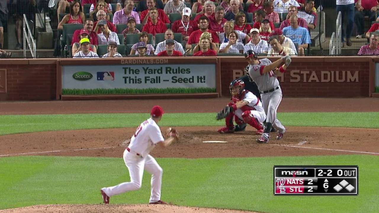 Zimmerman guía a Nacionales con dos HR sobre Cardenales