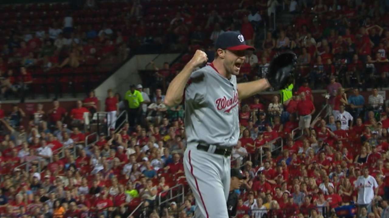 Scherzer's 10-strikeout game