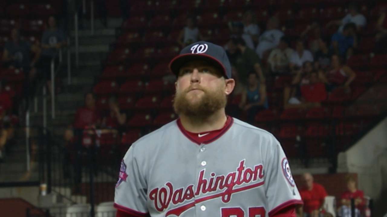 Storen strikes out side in 8th