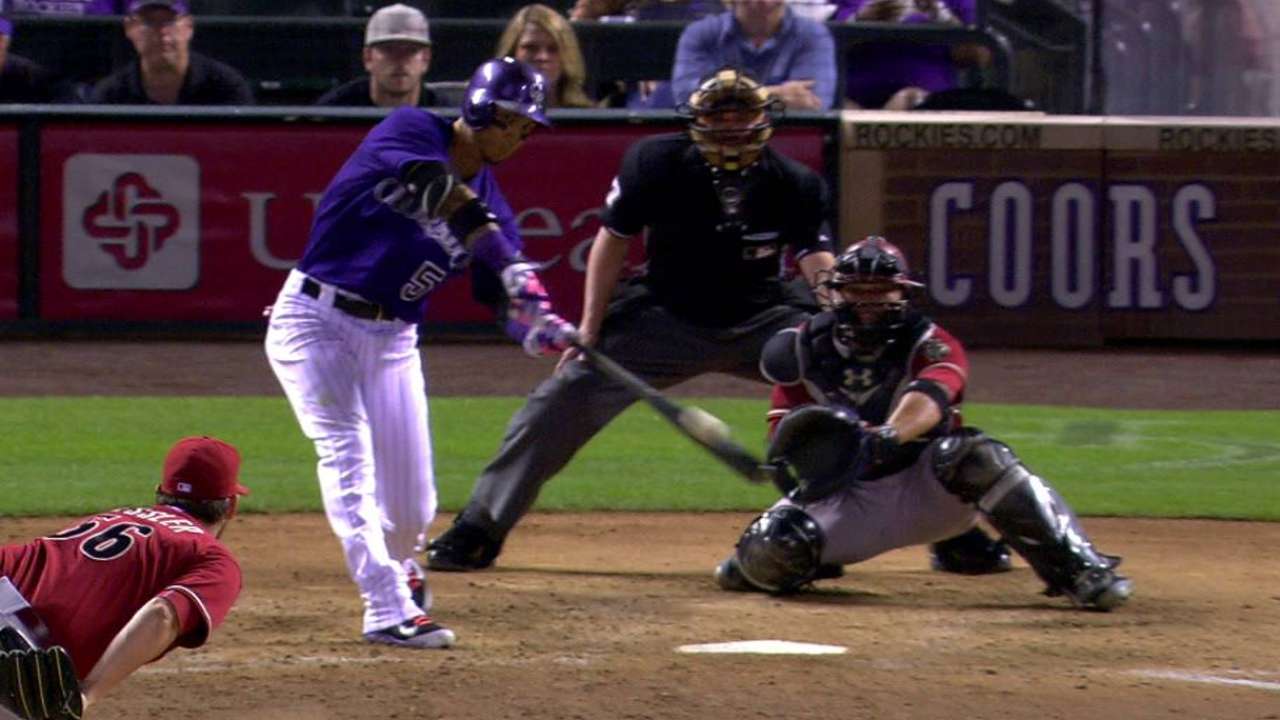 Grand slam de González clave en victoria sobre D-backs