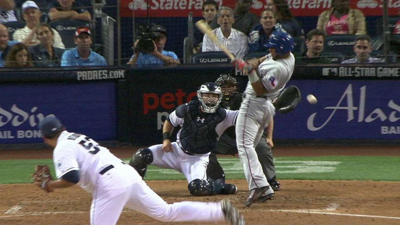 Benoit throws very wild pitch