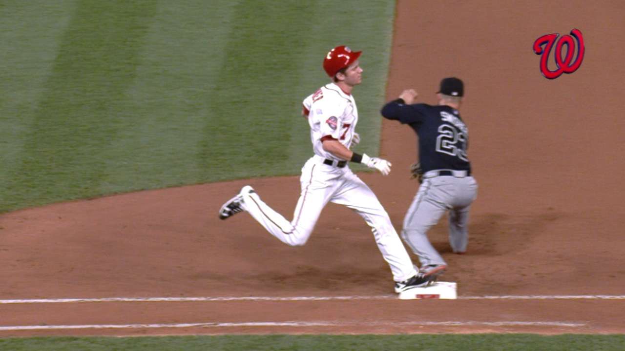 Turner's first career hit