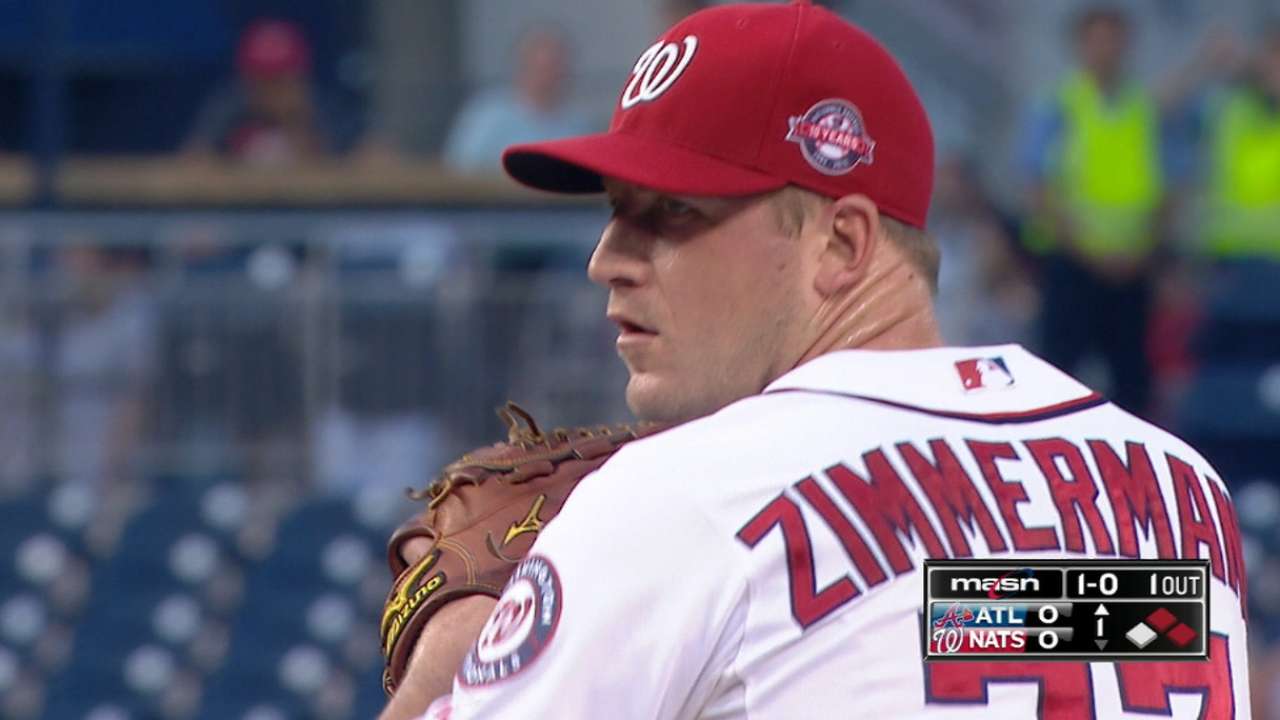 Zimmermann's strong outing