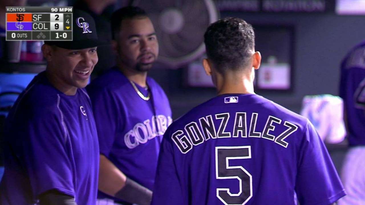 CarGo's 35th home run