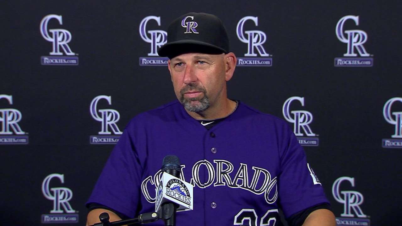 Weiss on CarGo, win over Giants