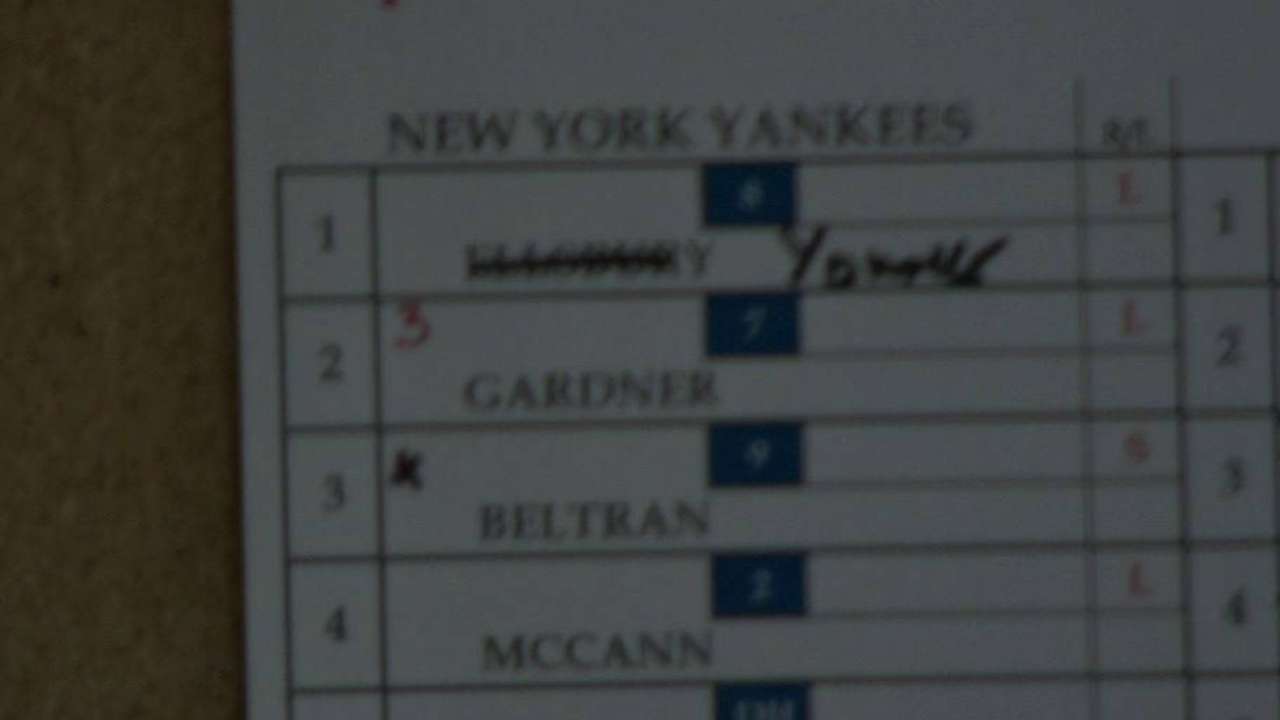 Ellsbury exits game