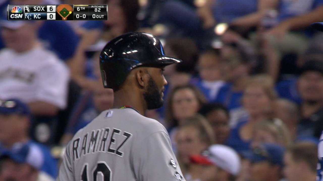 Ramirez's four-hit night