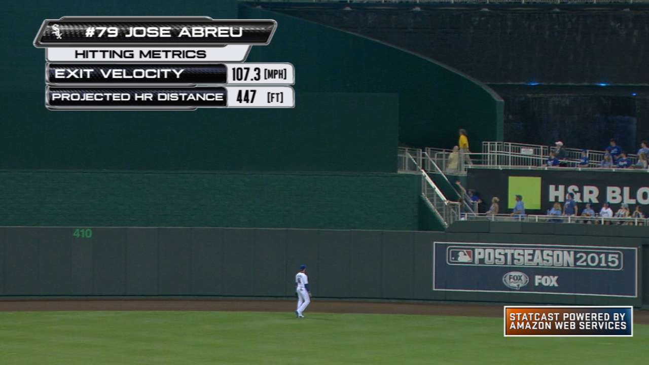 Statcast: Abreu's 447-foot homer