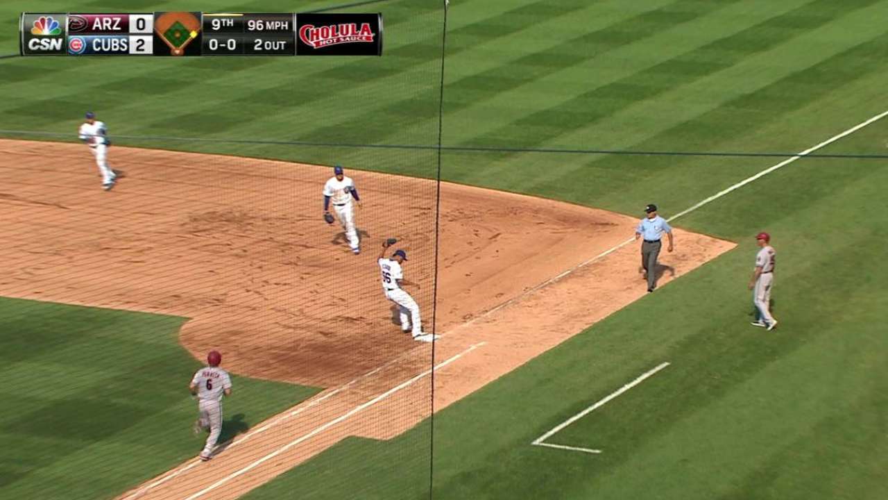 Rondon picks up the save