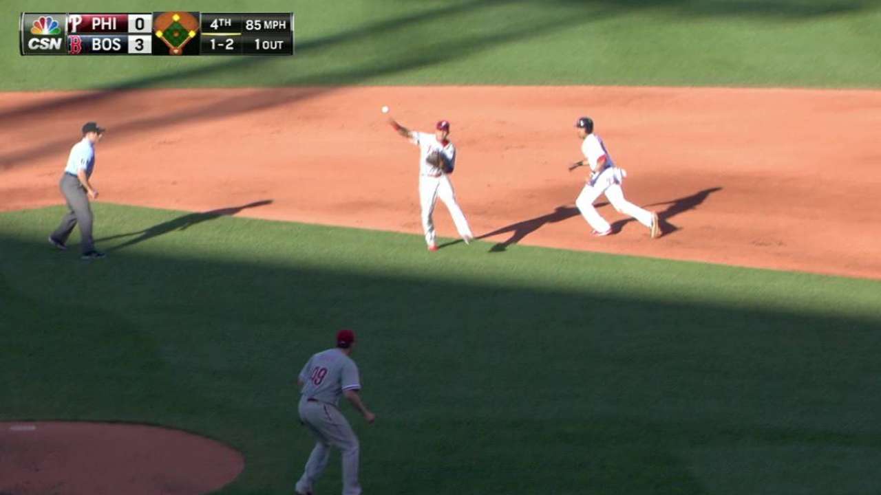 Asher fades at Fenway in 2nd MLB start