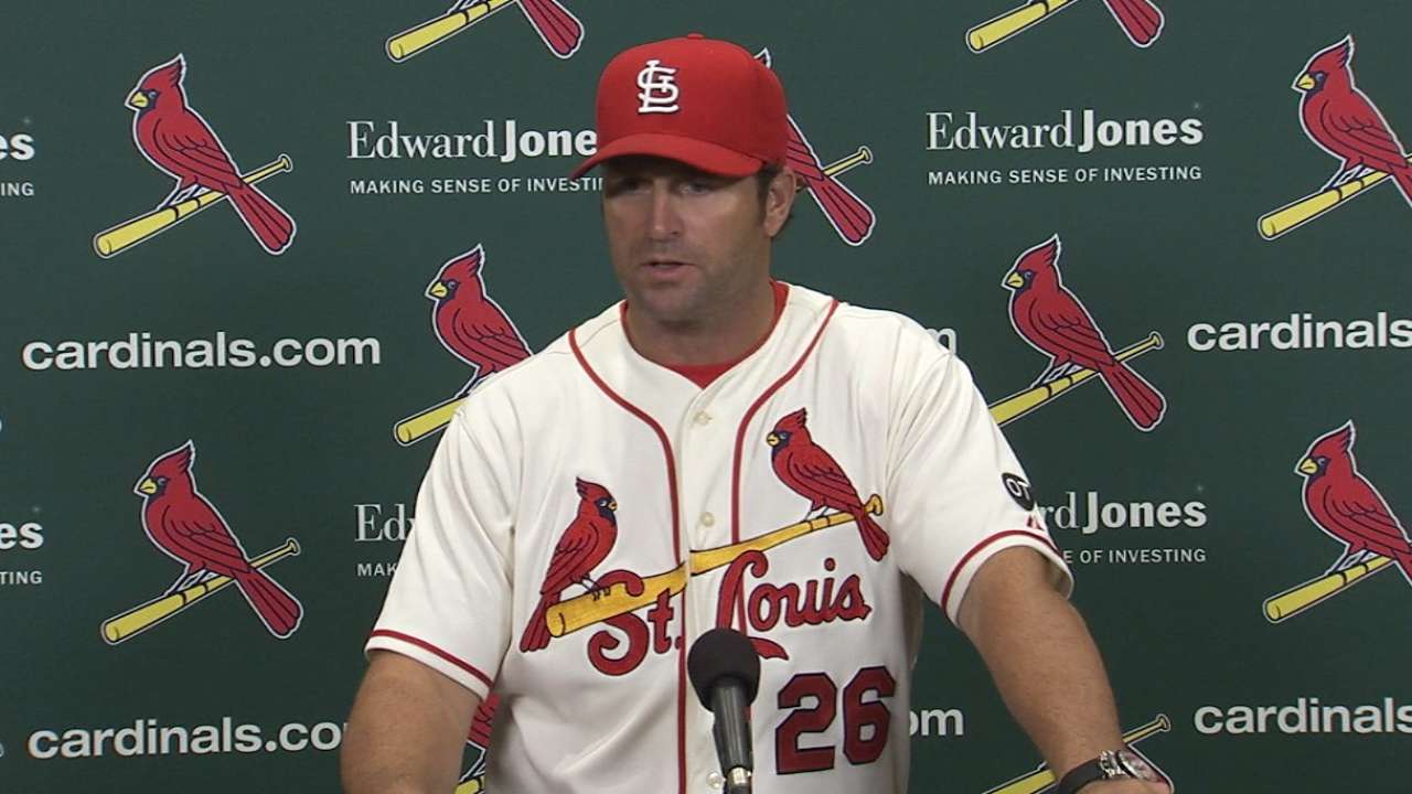 Matheny on Garcia's adjustments