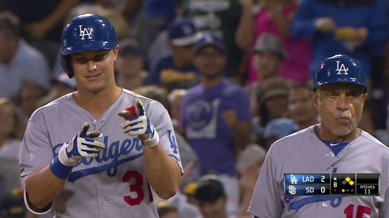 Pederson's RBI single