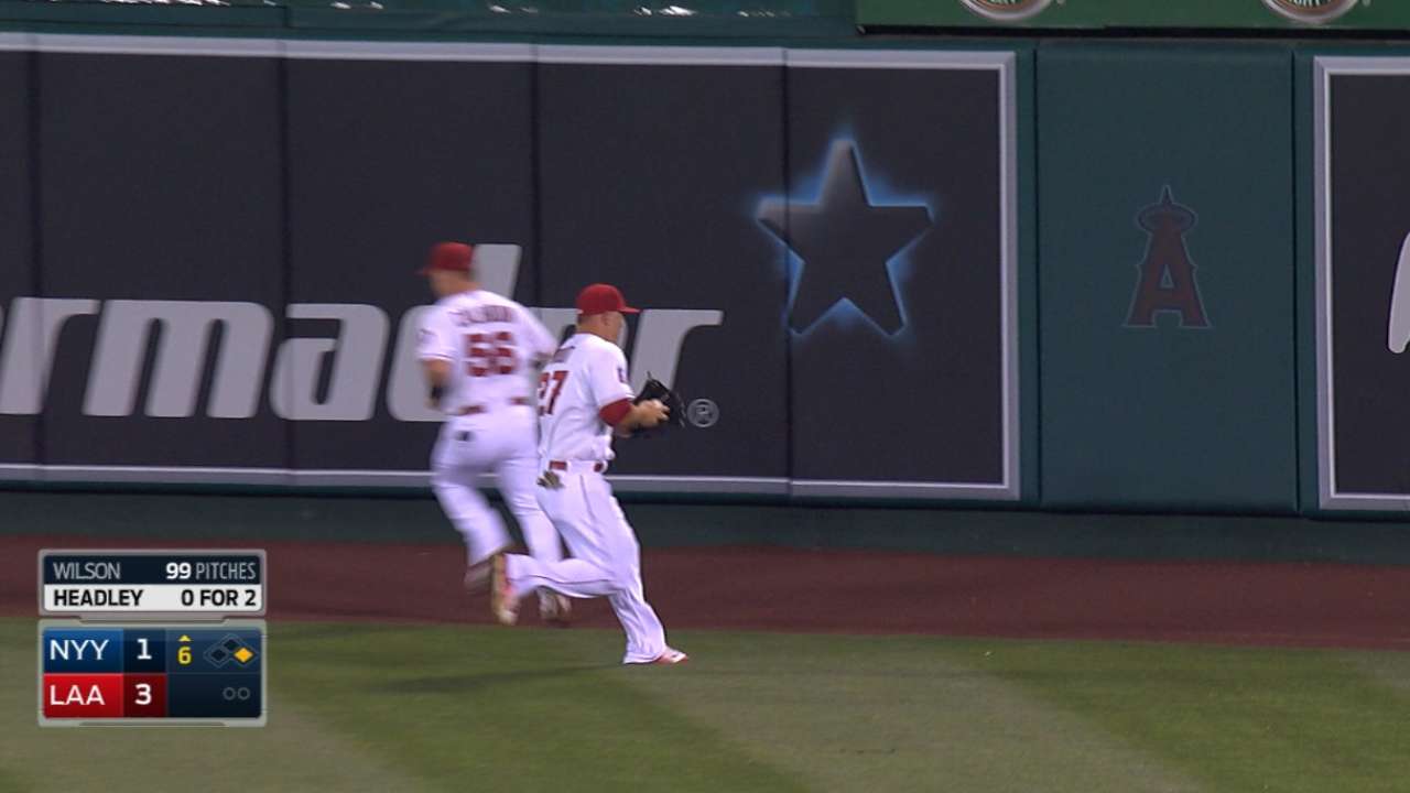 Trout tracks it down