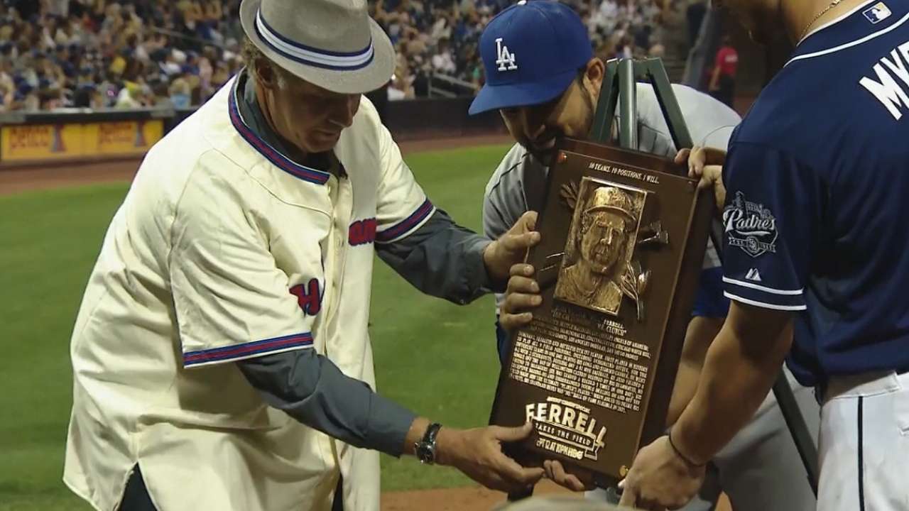 Ferrell honored by Hall of Fame