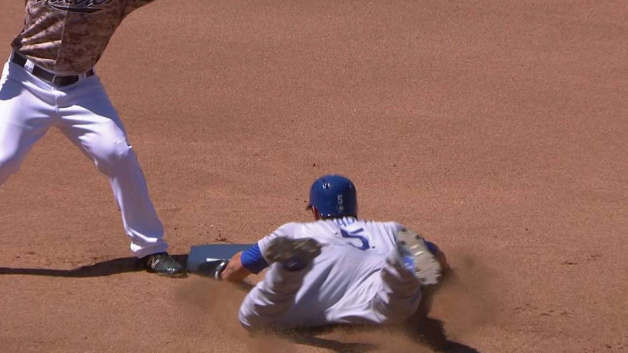 Seager's first steal