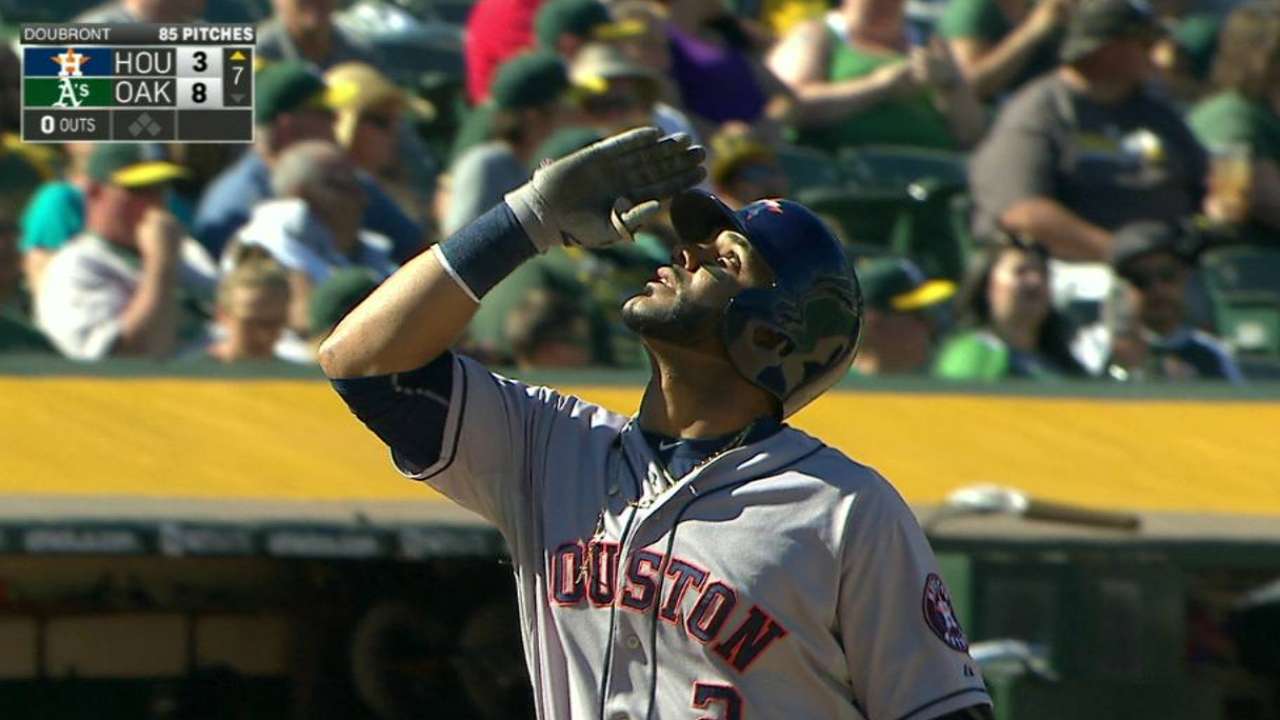 Villar's solo moonshot