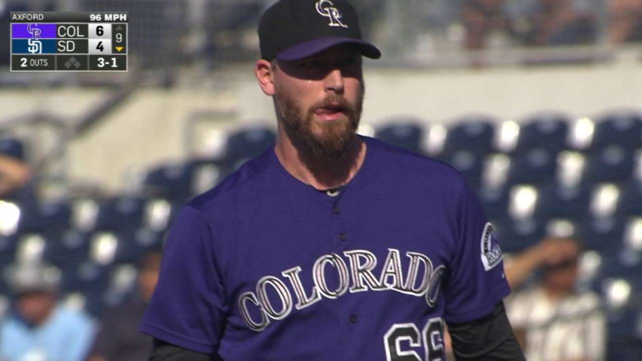 Axford earns the save