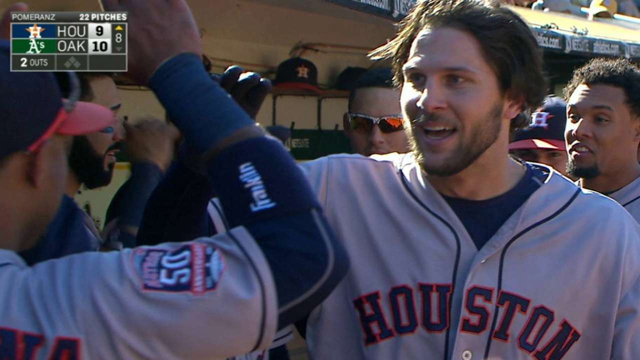 Marisnick's two-run homer