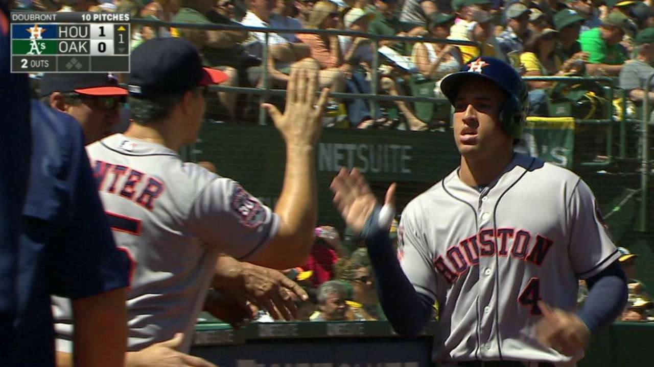 George Springer y Carlos Correa se ajustaron bien a Grandes Ligas