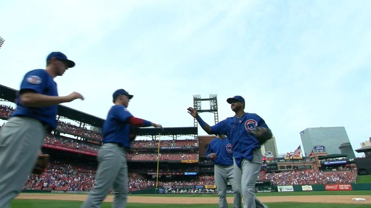 Cubs keeping the momentum