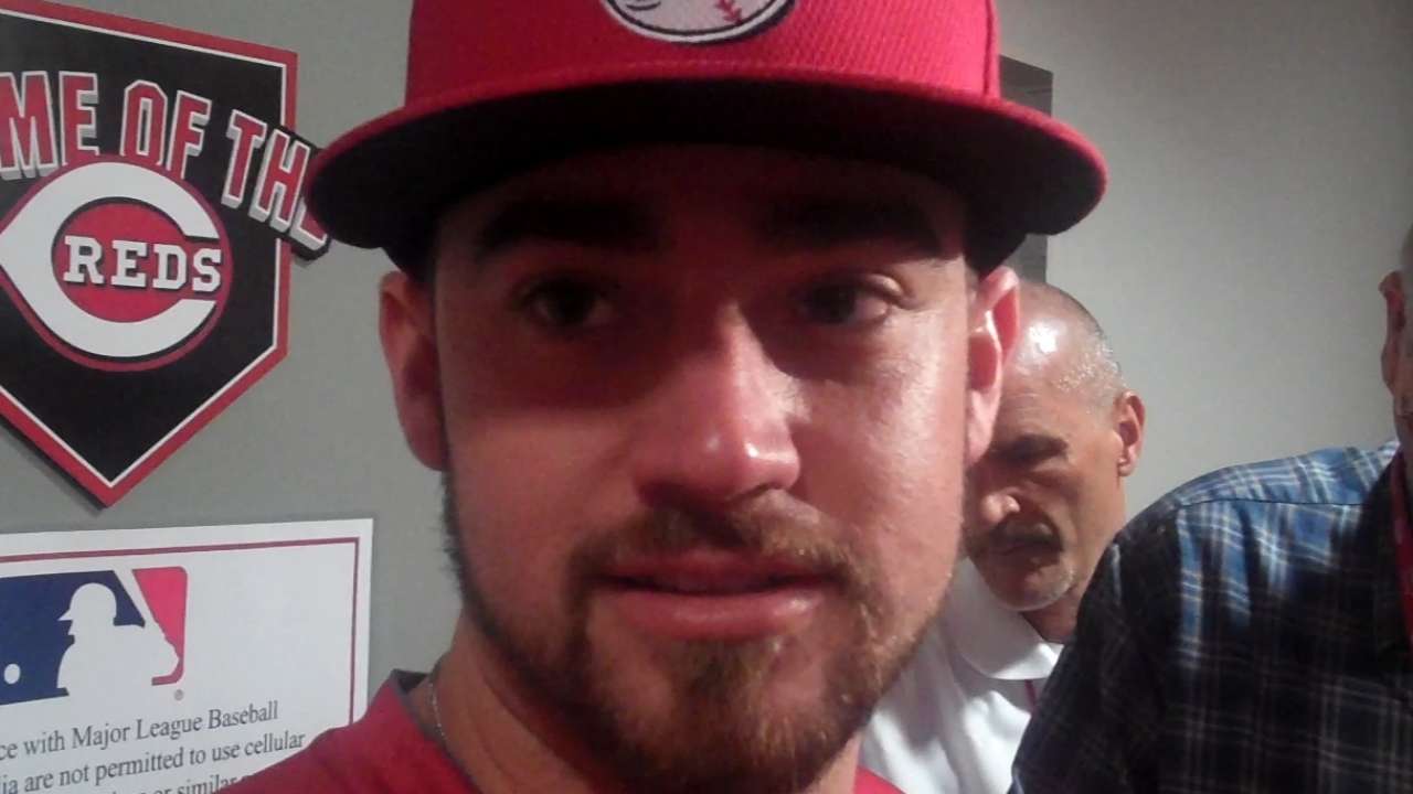 Finnegan called up to join Reds' pitching staff