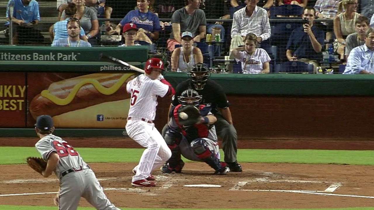 Weber makes good 1st impression for Atlanta