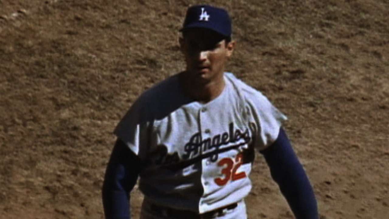 Dodgers: Sandy Koufax, No. 32