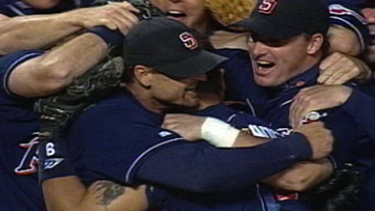 Padres win '98 NL Pennant