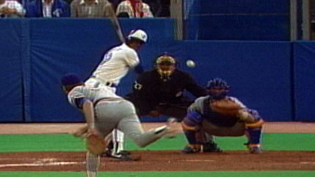 First home run at SkyDome