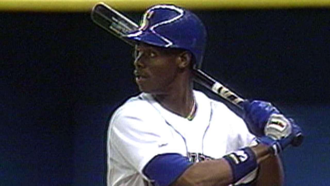 Griffey Jr.'s first MLB homer