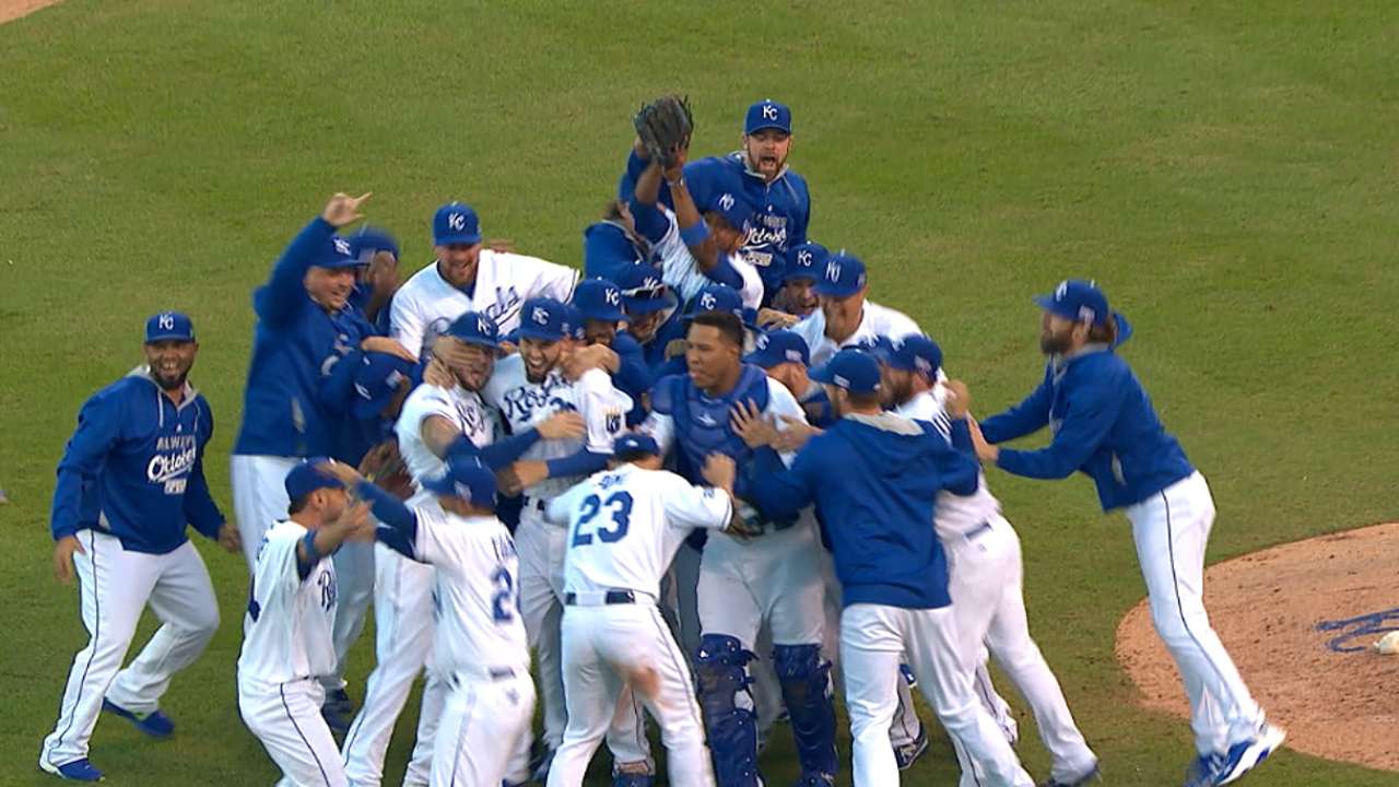 Royals clinch, head to WS