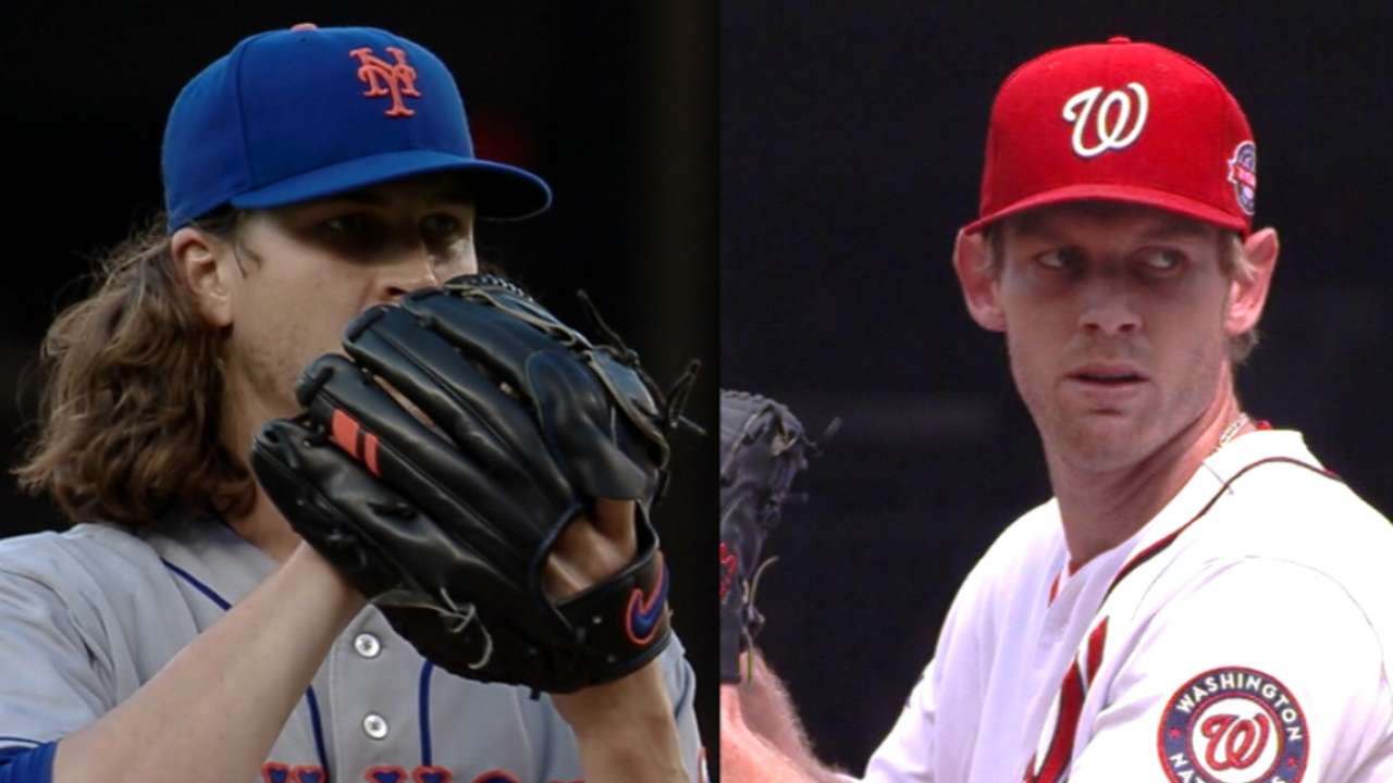 Worthy of ace title, deGrom set for showdown vs. Nats