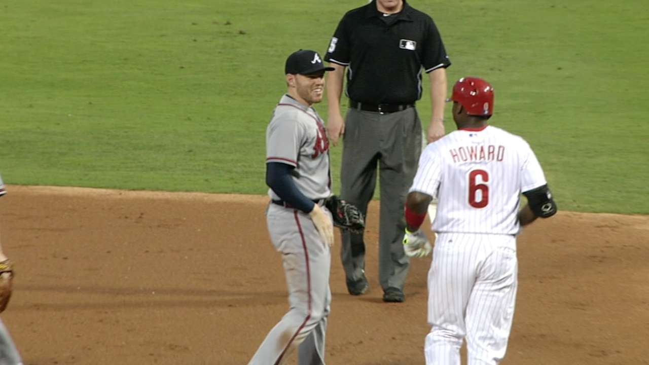 Howard, Freeman rob each other