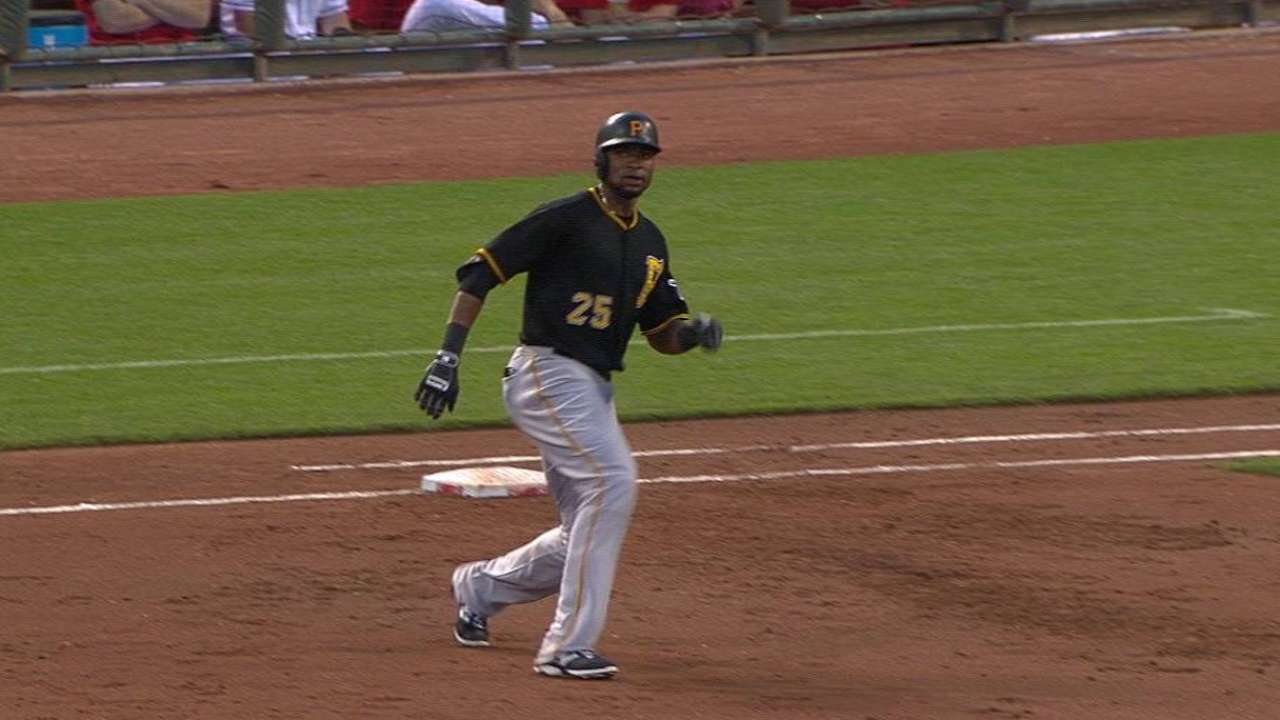 Polanco's RBI single