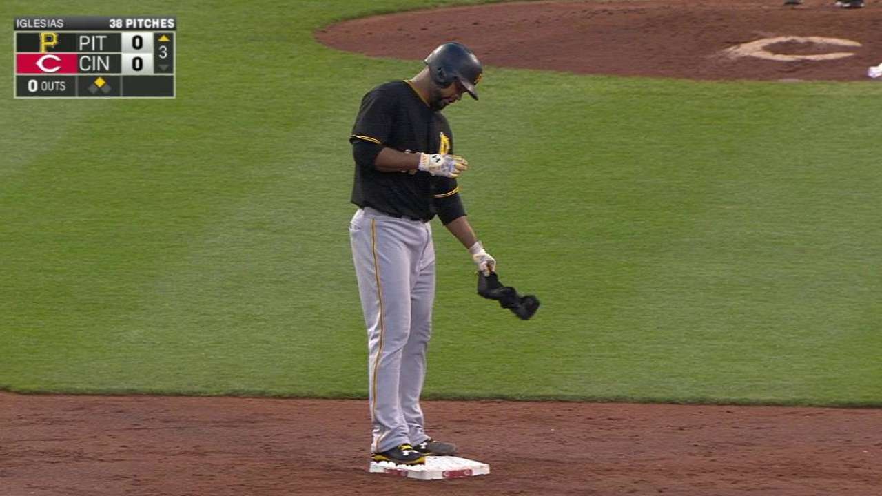 Liriano's ground-rule double