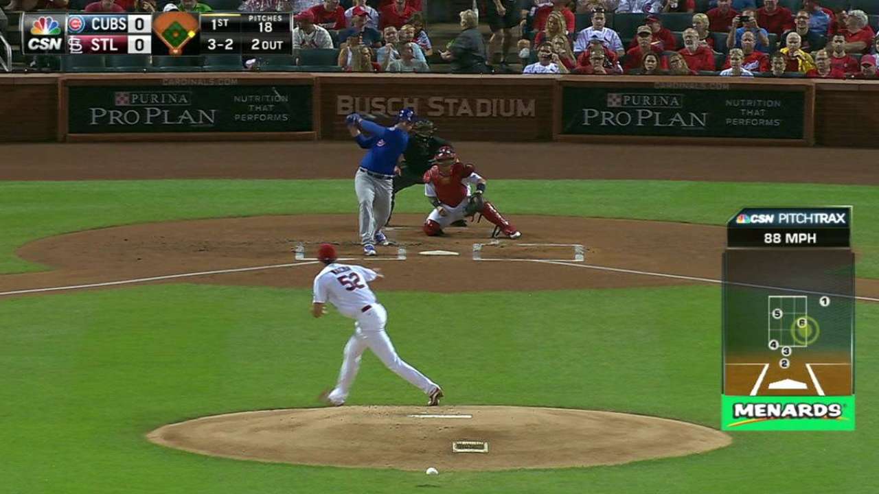 Cards' Central lead cut as Cubs gain ground