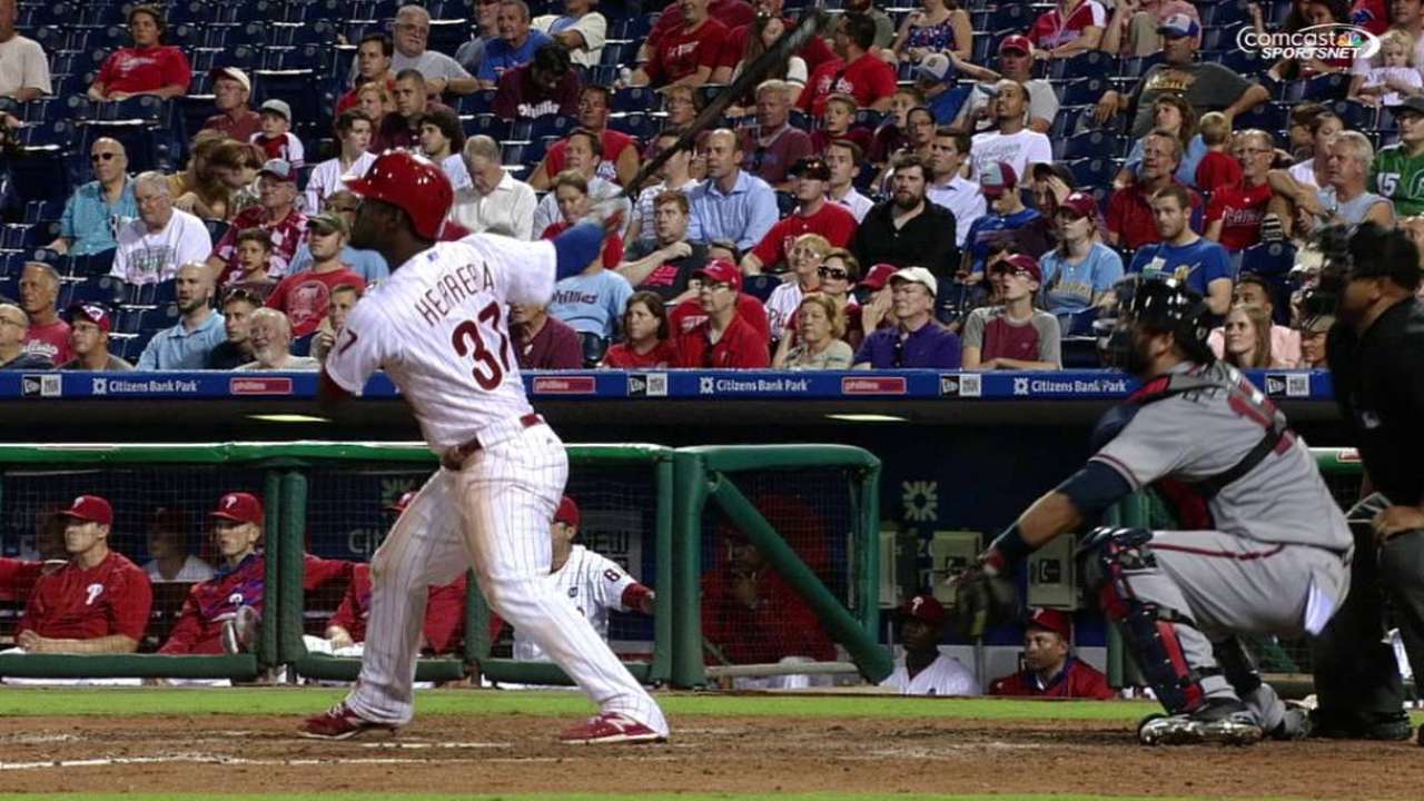 Herrera's three-run homer
