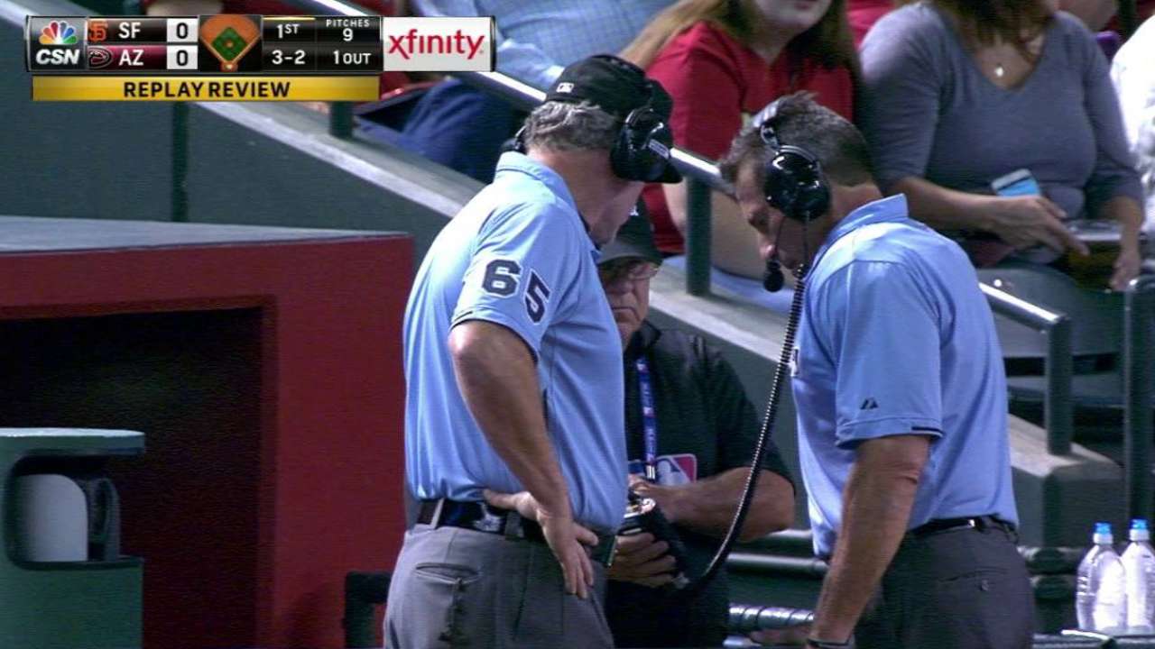 Walk issued after review