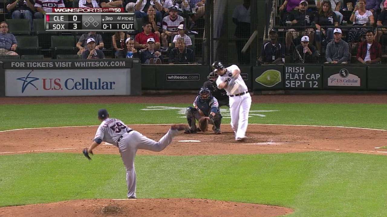 Abreu leads charge as Rodon stifles Tribe