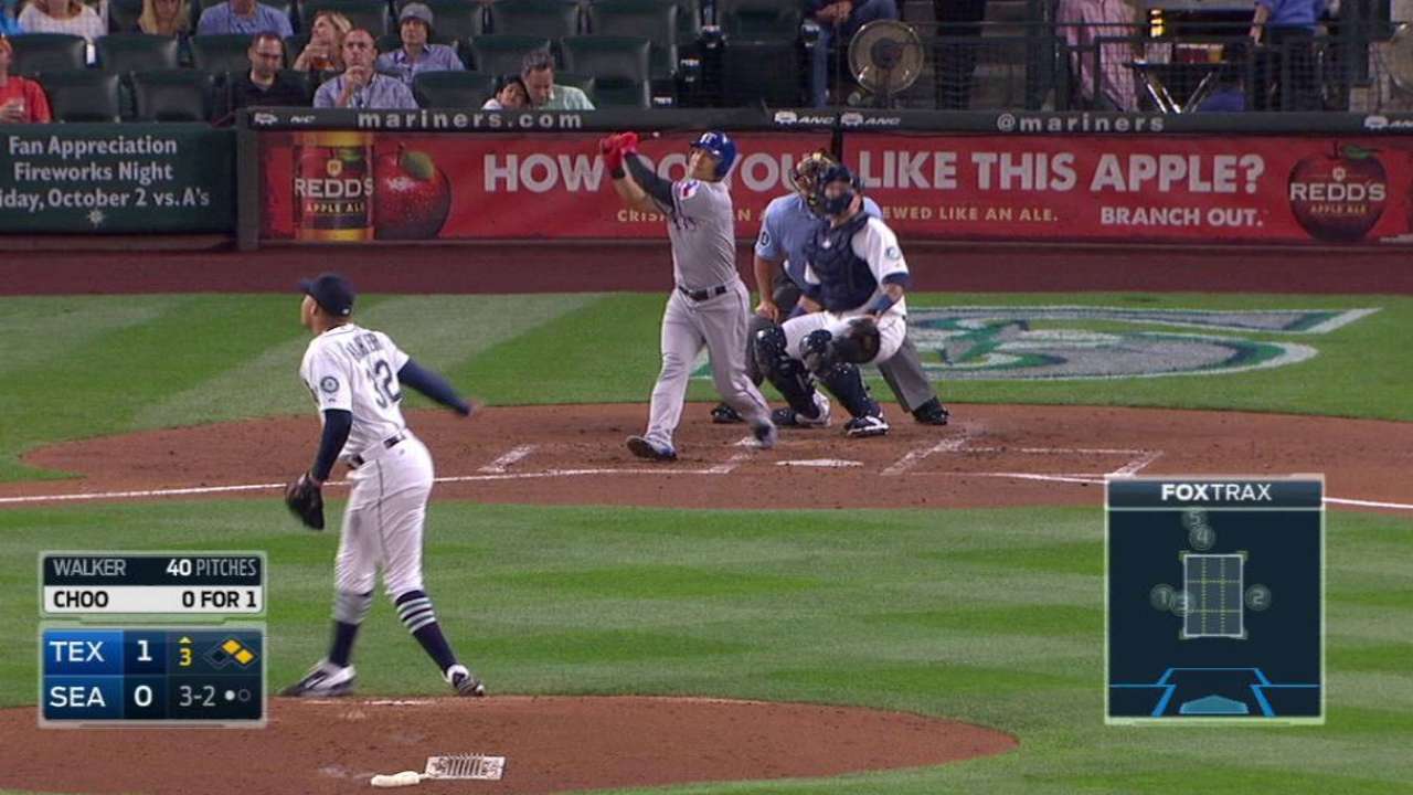 Rangers explotan con 4 jonrones en Seattle y acarician la cima