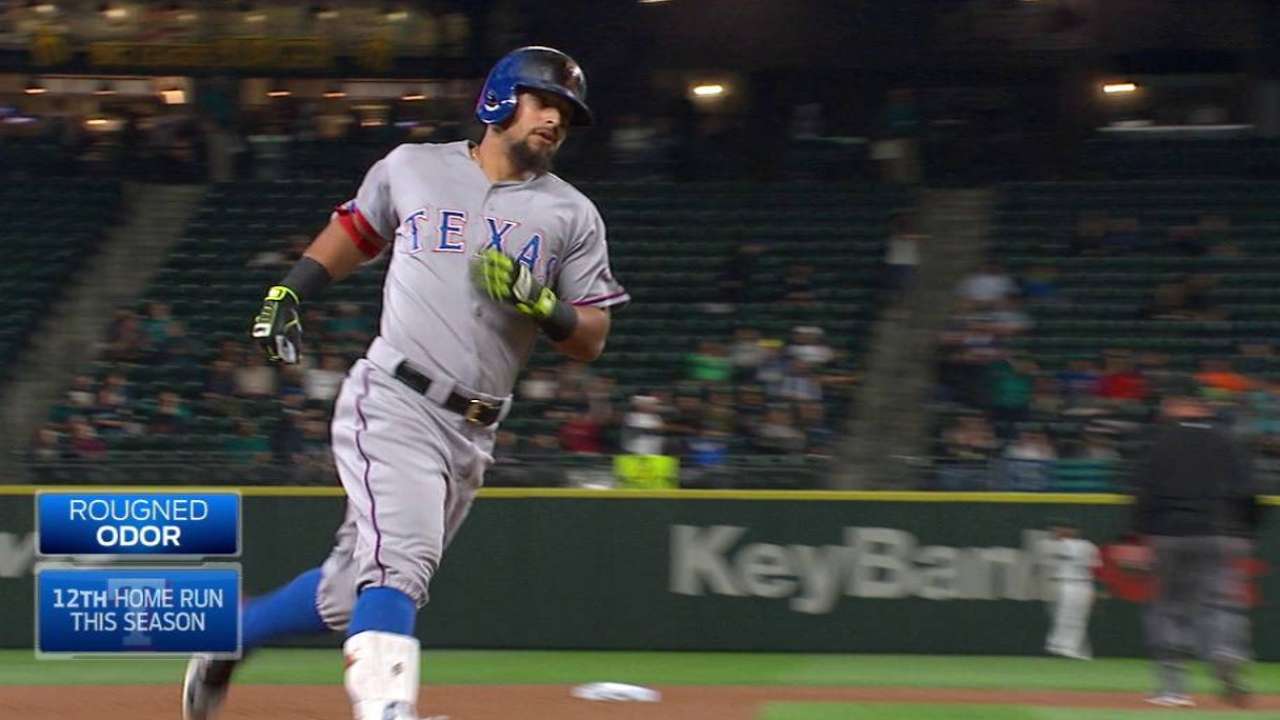 Odor's two-run homer