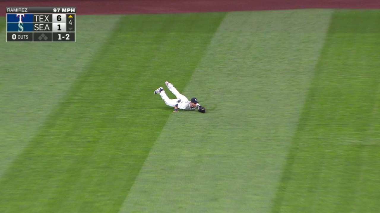 O'Malley's diving catch