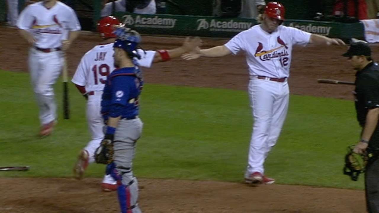 Cardinals' five-run 7th inning