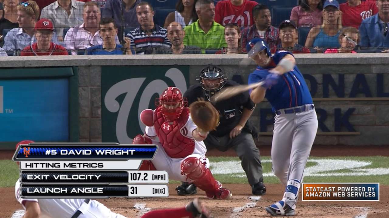 Statcast: Wright tattoos homer