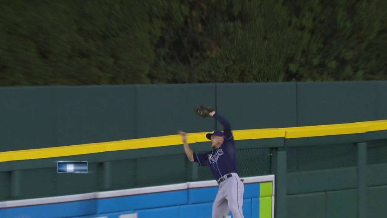 Guyer's leaping catch