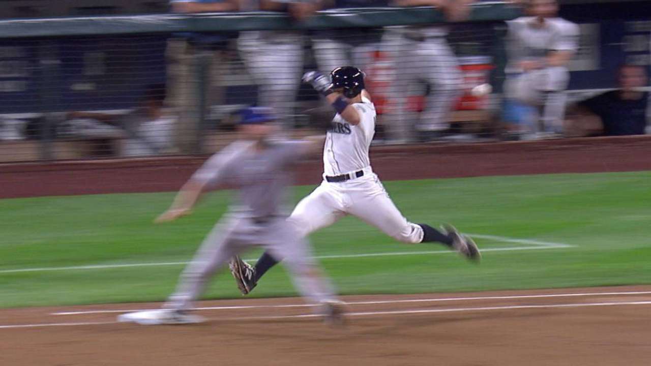 Rangers' nice double play