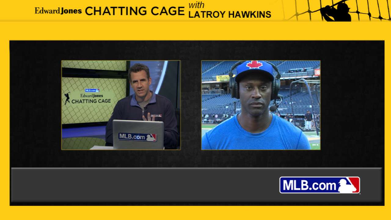 Hawkins on memorable save