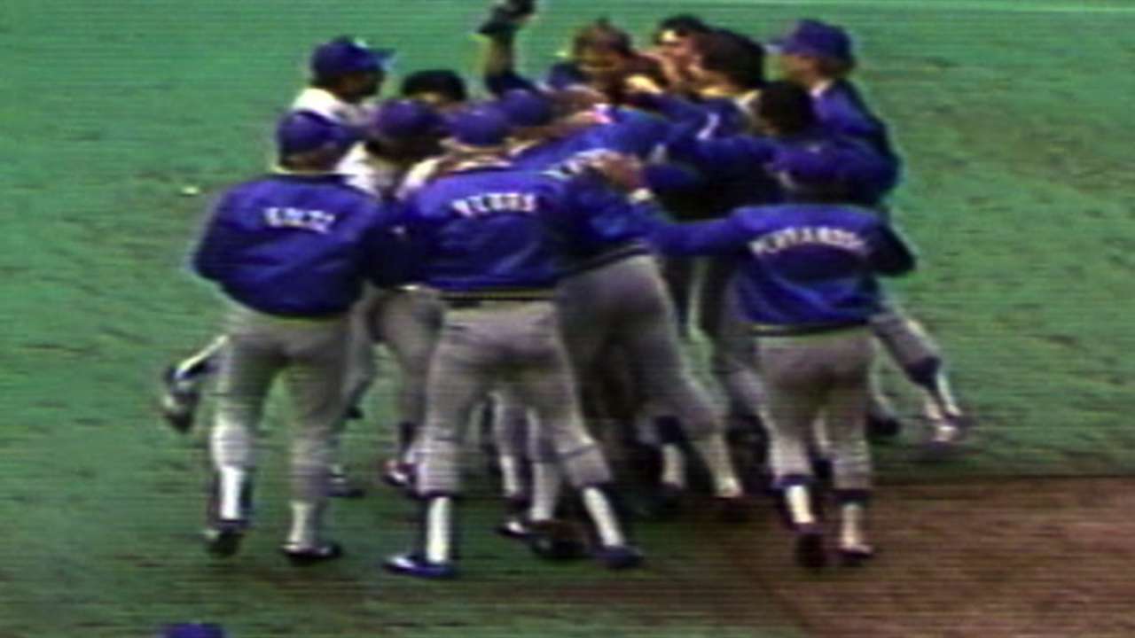 Dodgers win 1981 NL Pennant