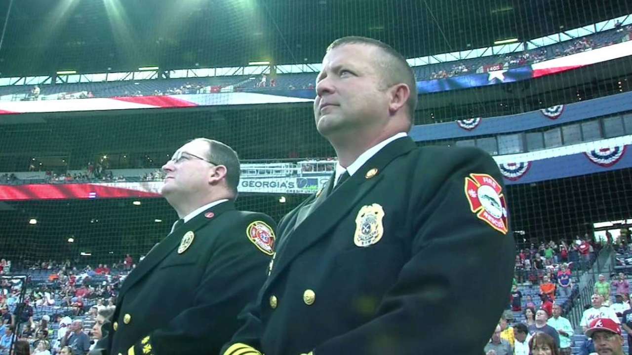 Turner Field remembers 9/11